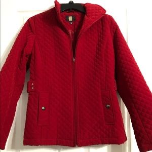 Red jacket